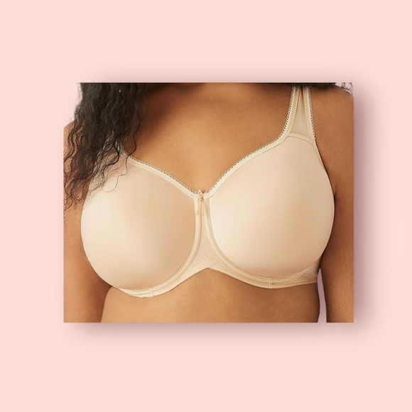 Wacoal Womens Basic Beauty Contour Underwire T-Shirt Bra, Sand, 34C - Picture 1 of 4